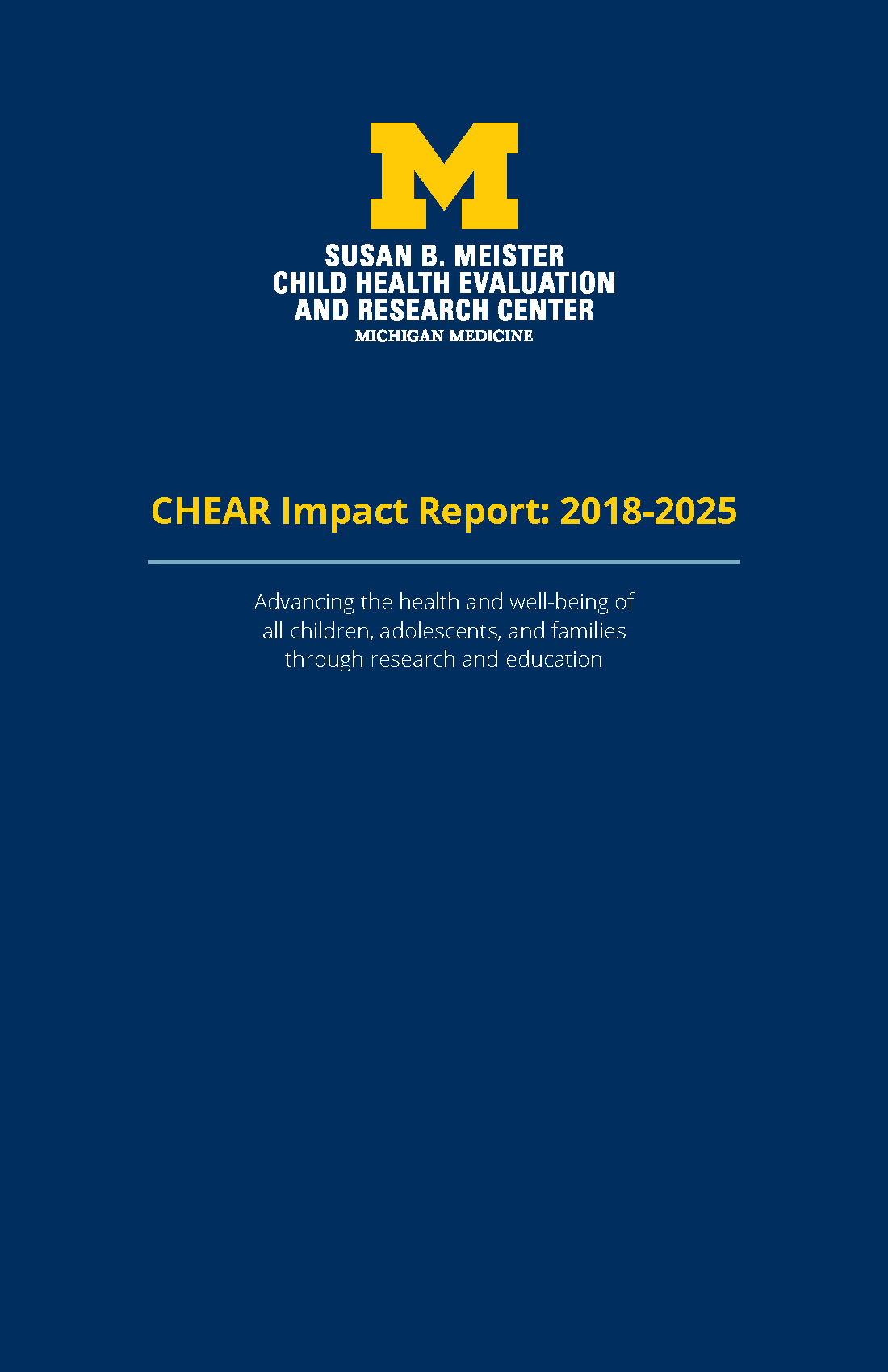 CHEAR Impact Report
